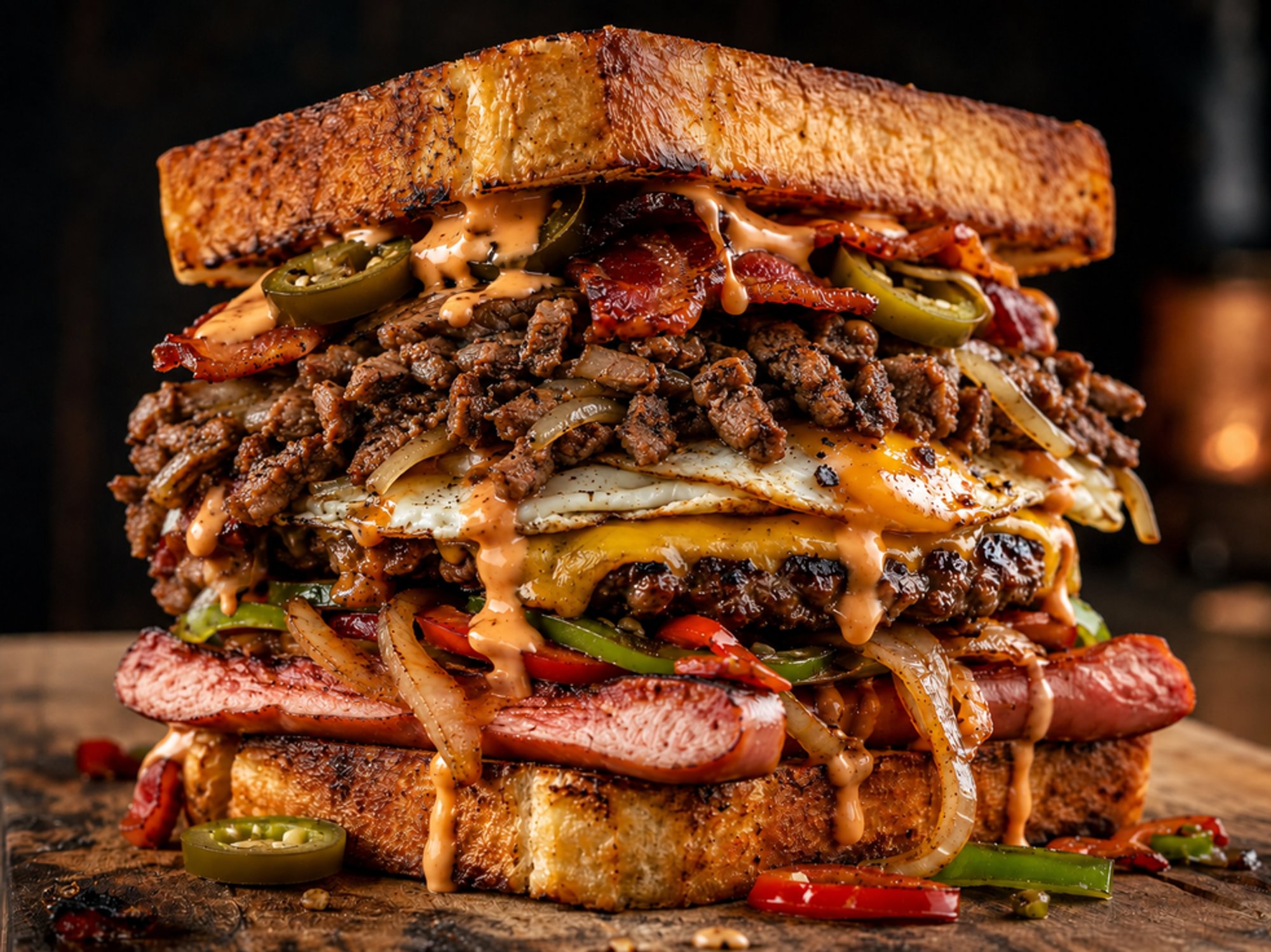 FrankenDude Burger