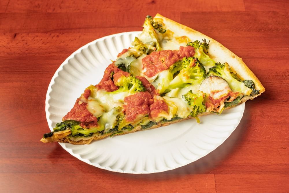 Vegetable Pizza Slice