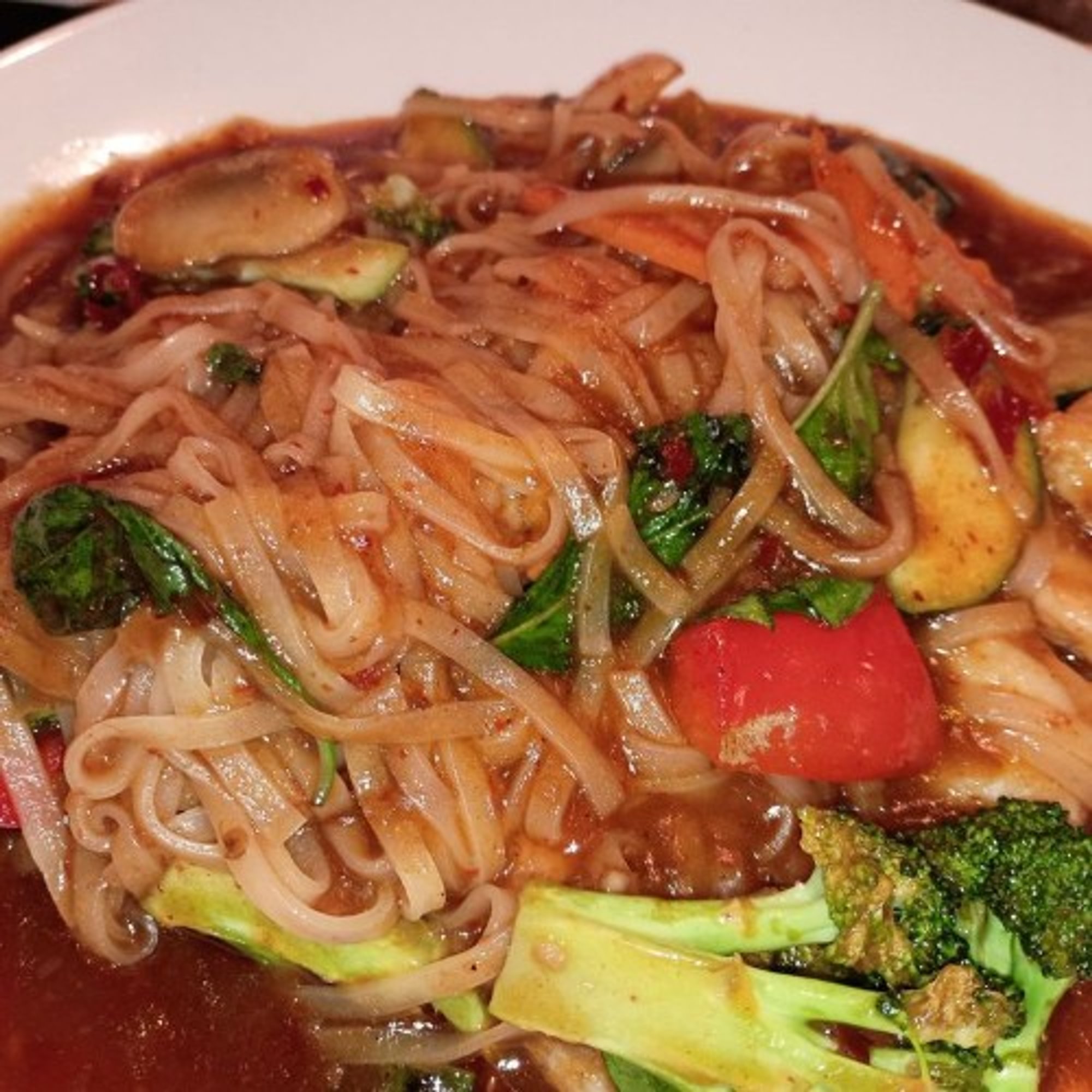 Drunken Noodle (Very Hot) Lunch