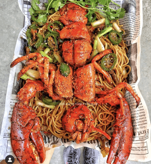House Special Lobster - Mi Xao Tom Hum