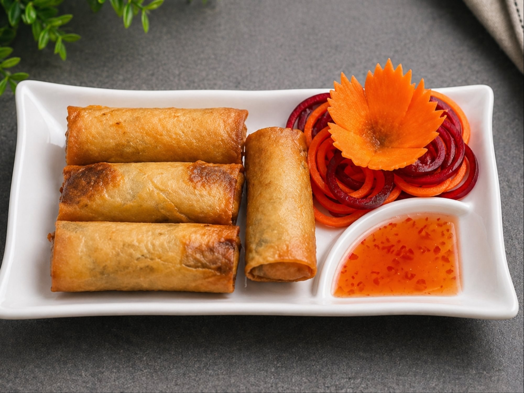 Crispy Pork Spring Roll (4)