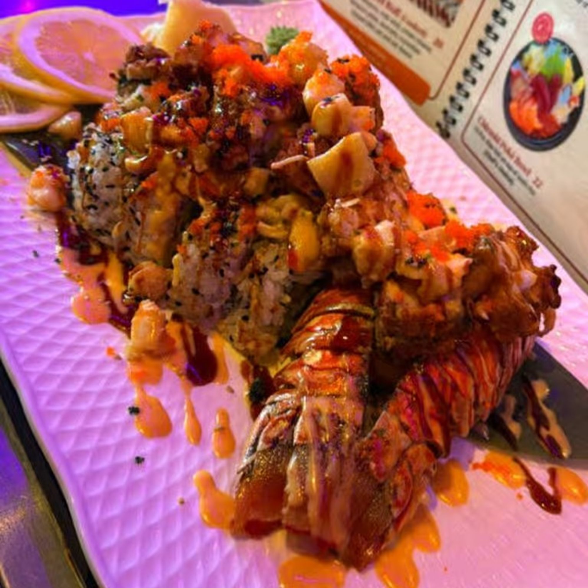 May’s Lobster Lava Roll