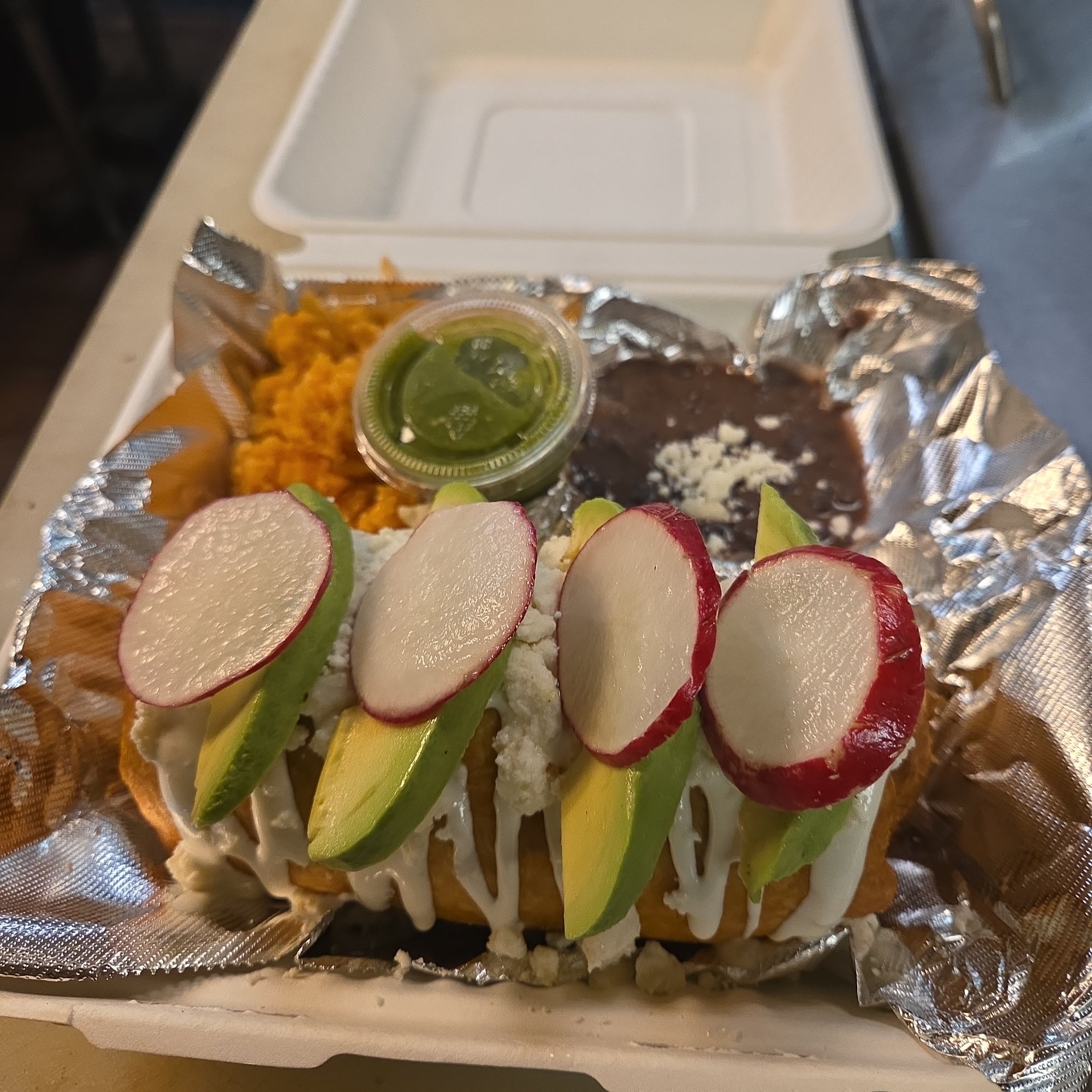 Chicken Chimichanga