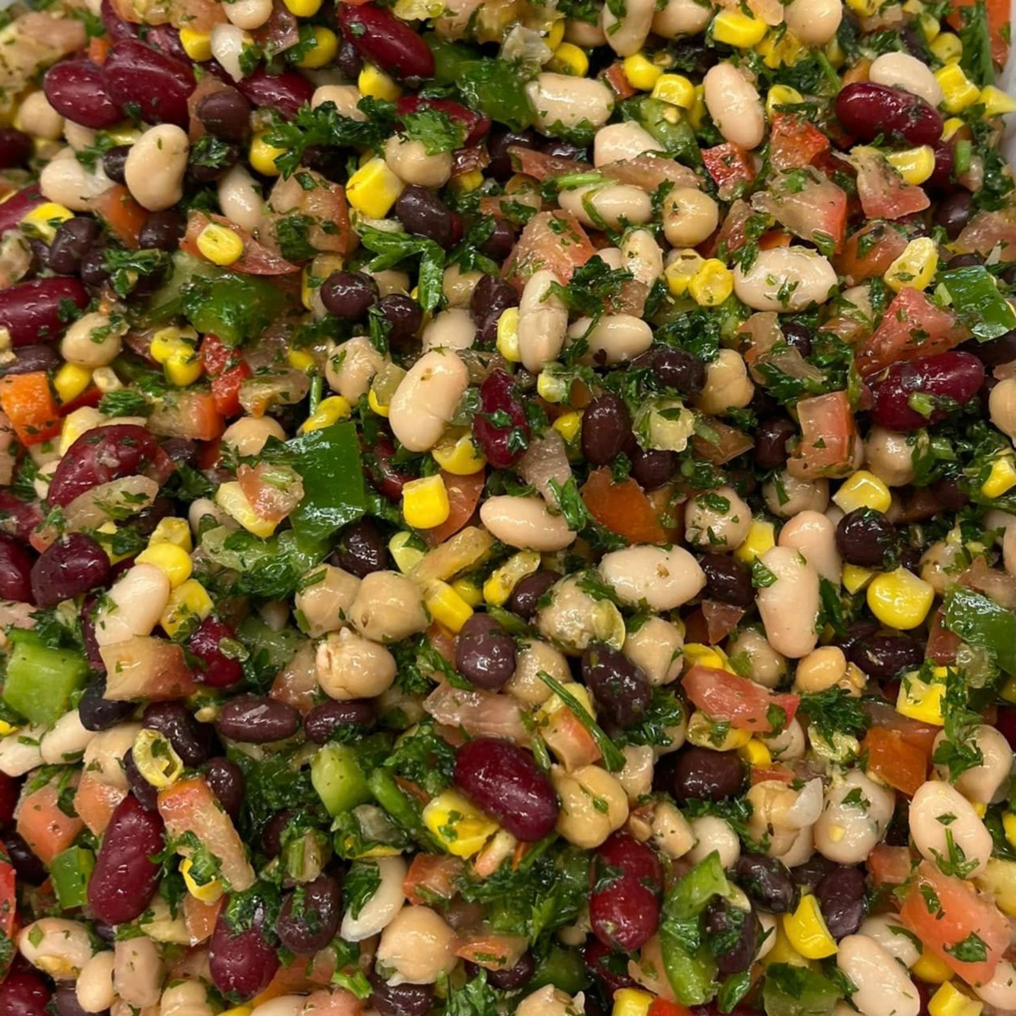 Mediterranean 5 Bean Salad