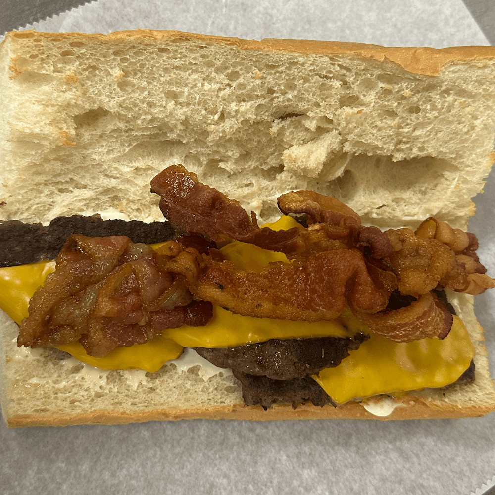 Bacon Cheeseburger Grinder