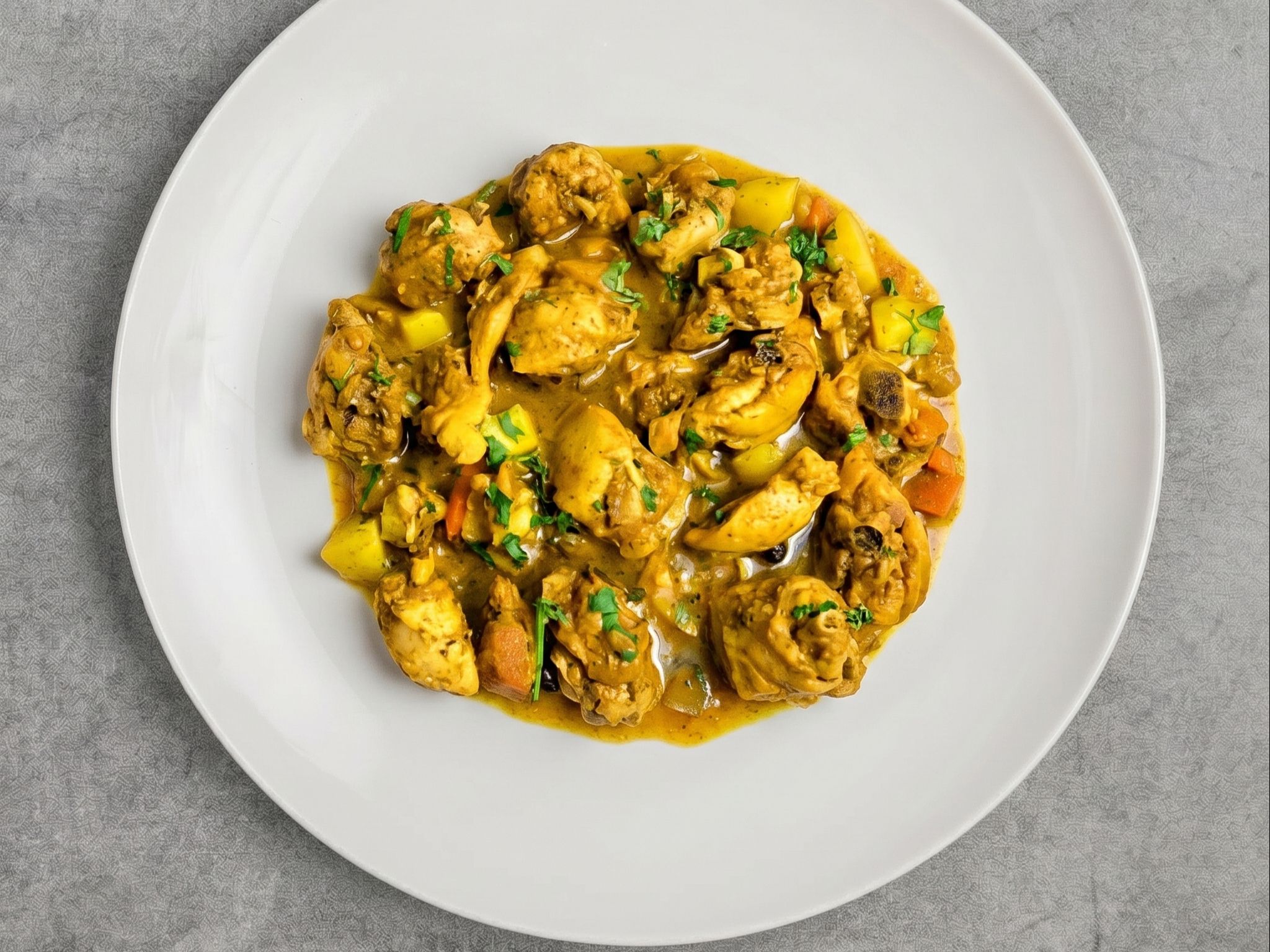 Curry Chicken Lunch