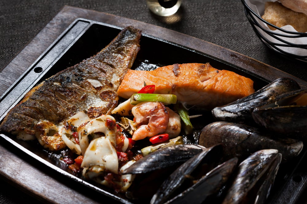 Seafood From the Grill