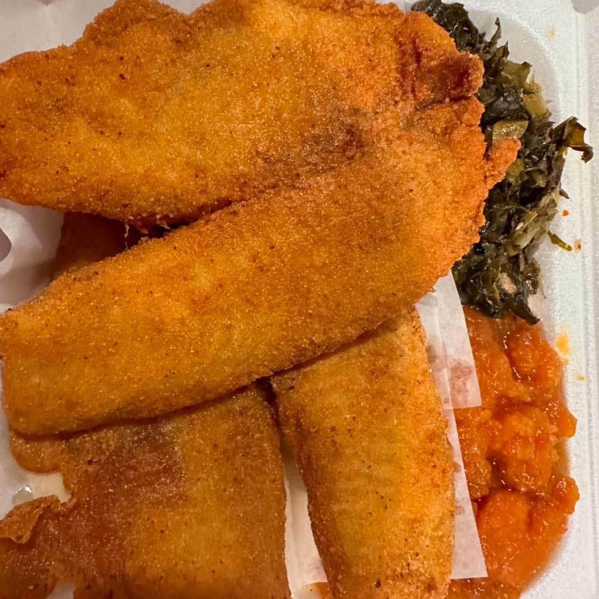 2 Pcs Fried Whiting with 2 Sides