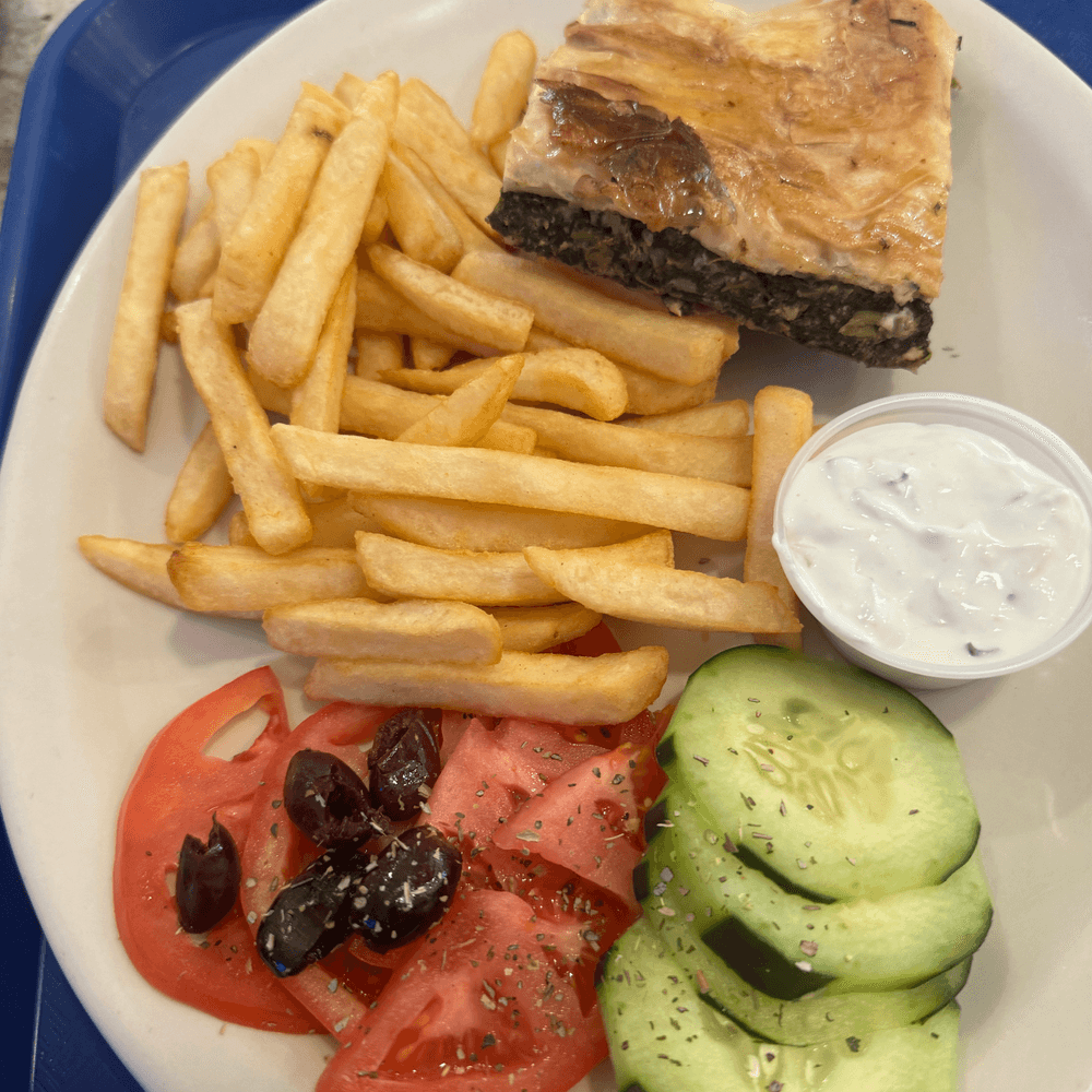 Spinach Pie Dinner