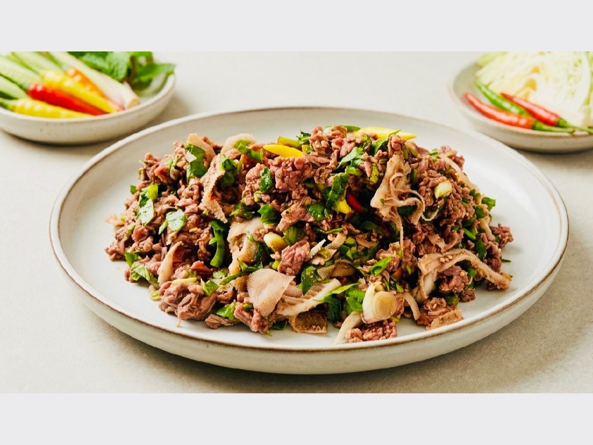 LAAB BEEF SALAD (Minced)