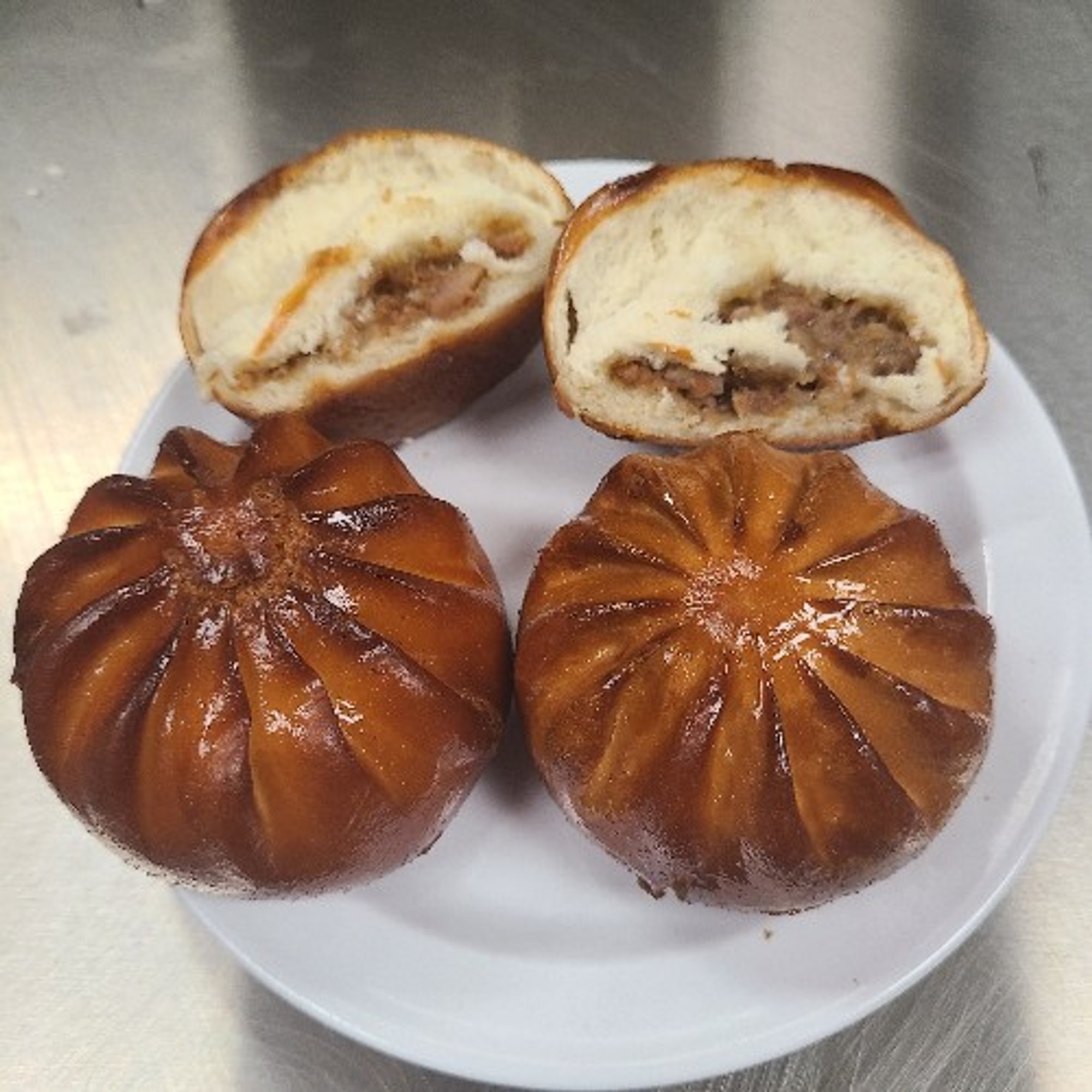 Fried Bbq Pork Bun (2pcs)