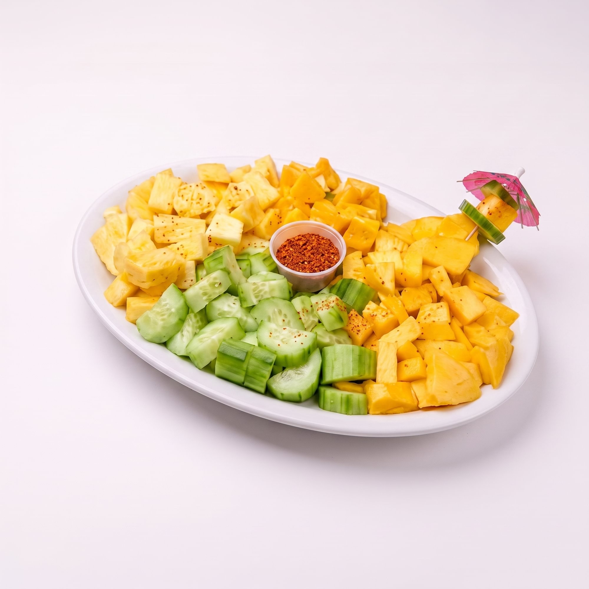 Ensalada de Pepino, Pina o Naranja Ensalada