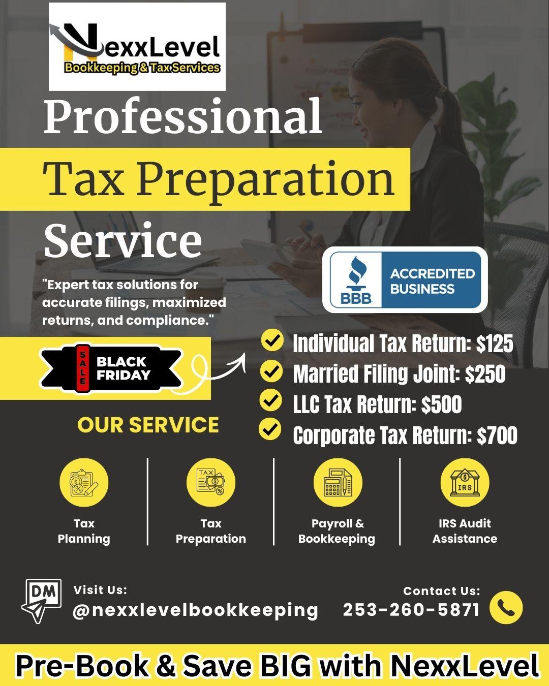 NexxLevel Bookkeeping & Tax Services Image