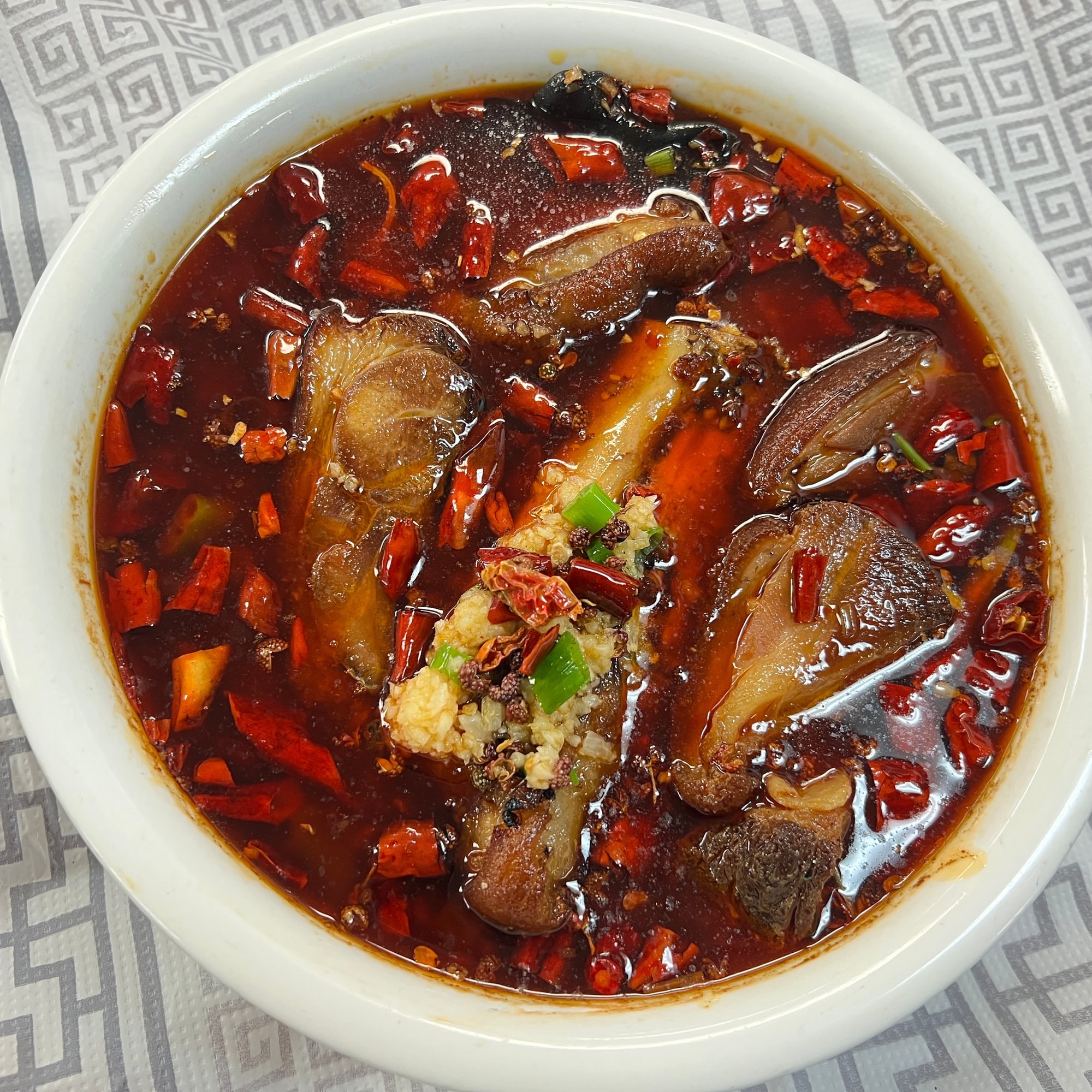 Braised Pig Leg with Pickled Pepper 霸王圆蹄
