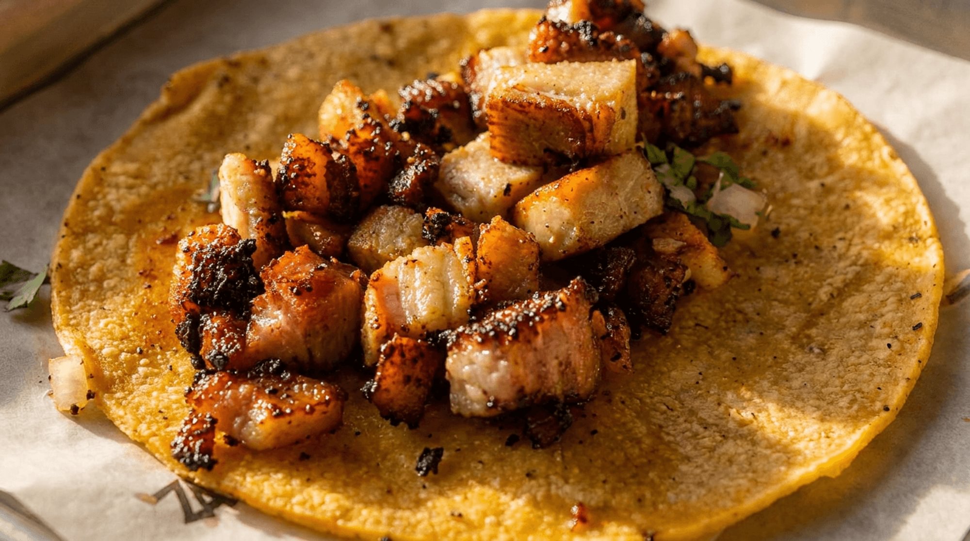 Pork Belly Street Tacos