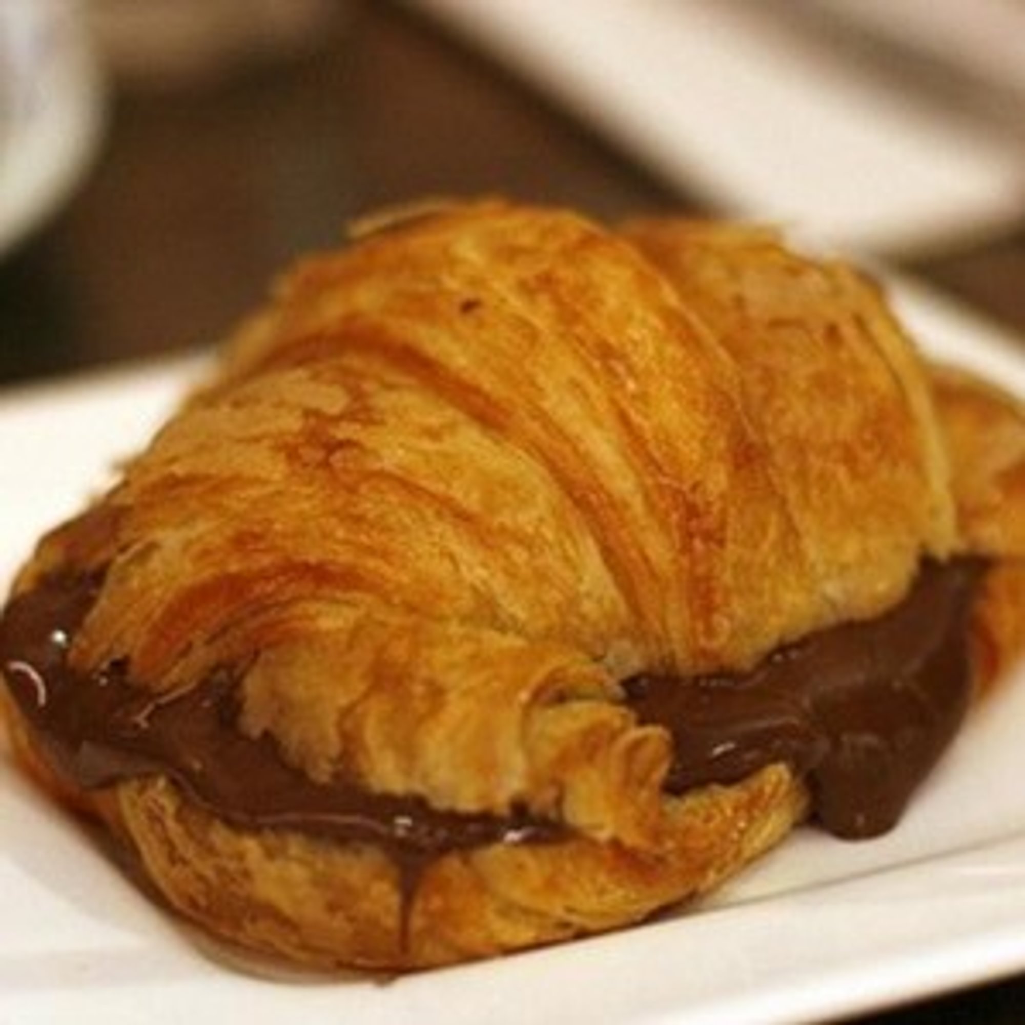 Nutella & Custard Croissant