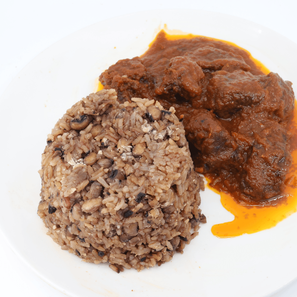Waakye& Goat Large