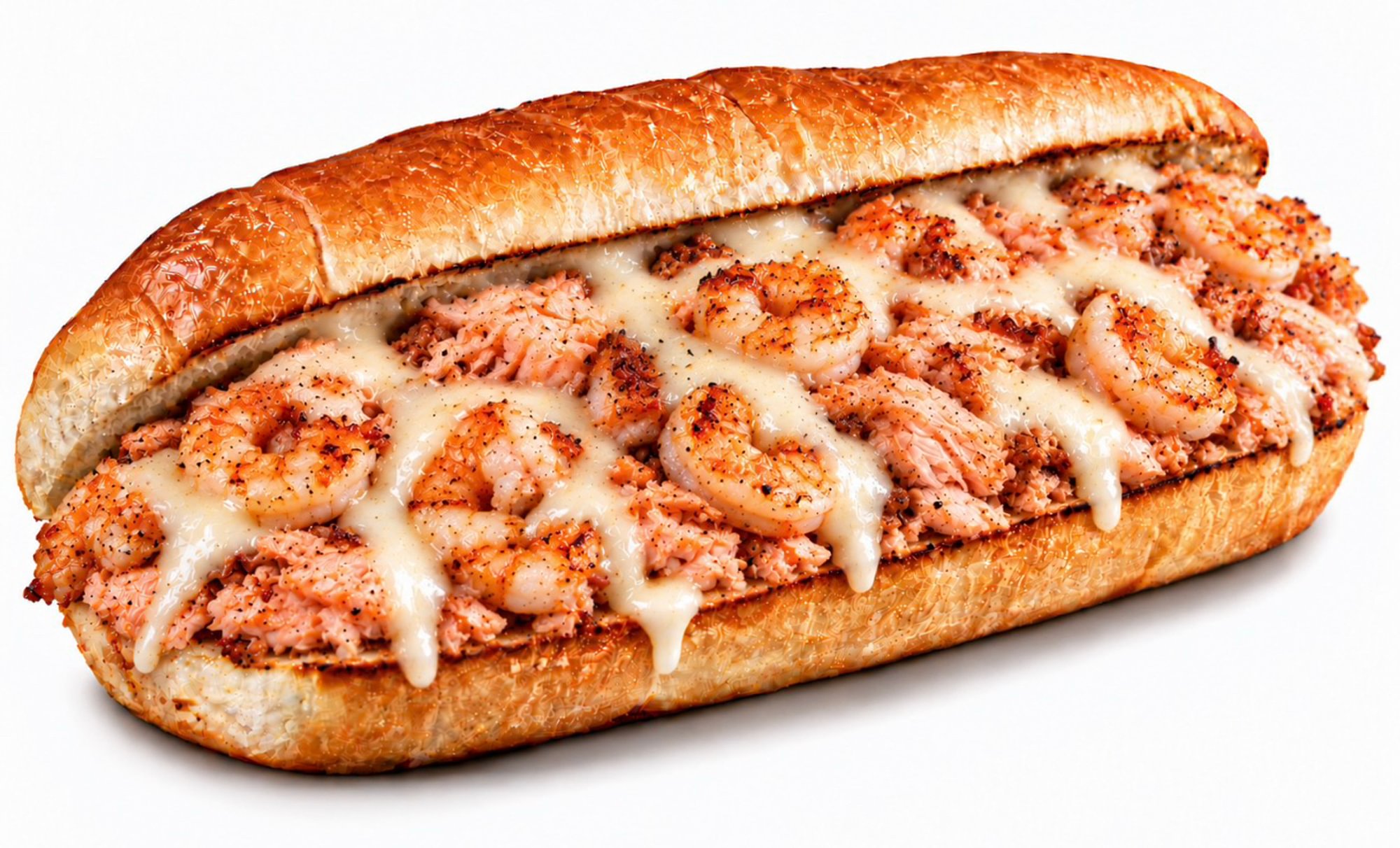 Seafood Philly Cheesesteak