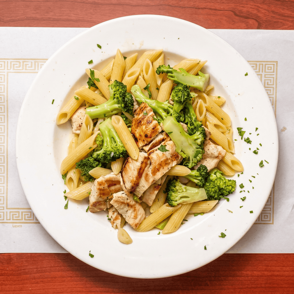 Broccoli or Spinach Pasta