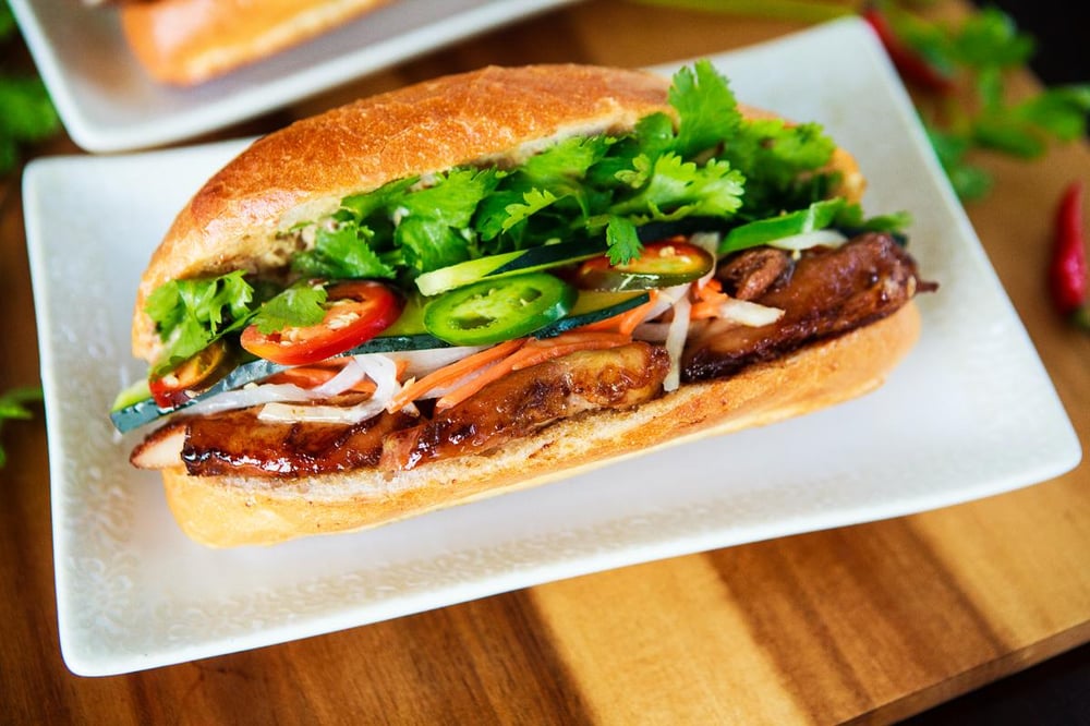 Charbroiled Chicken Banh Mi
