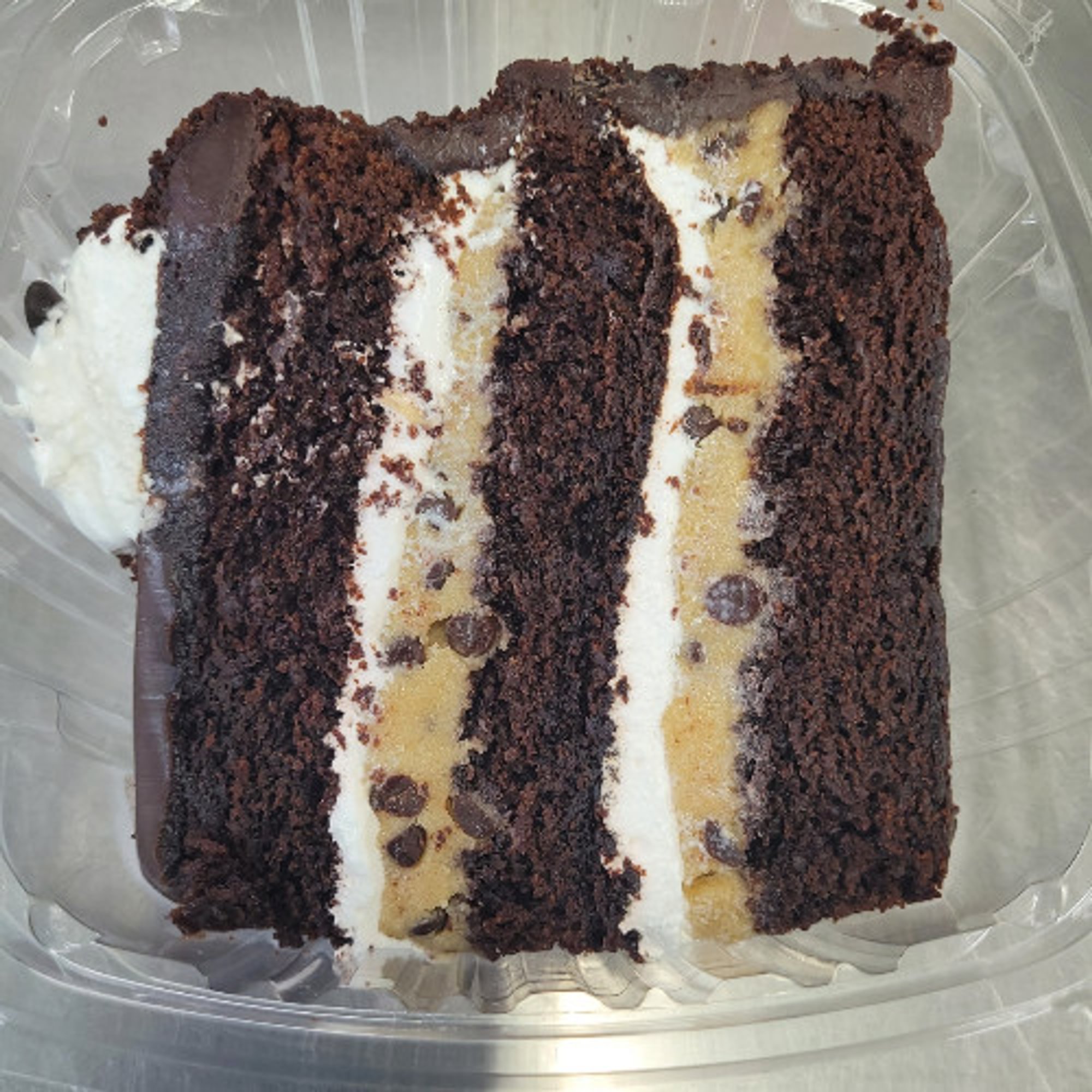 Chocolate Cookie Dough Cake