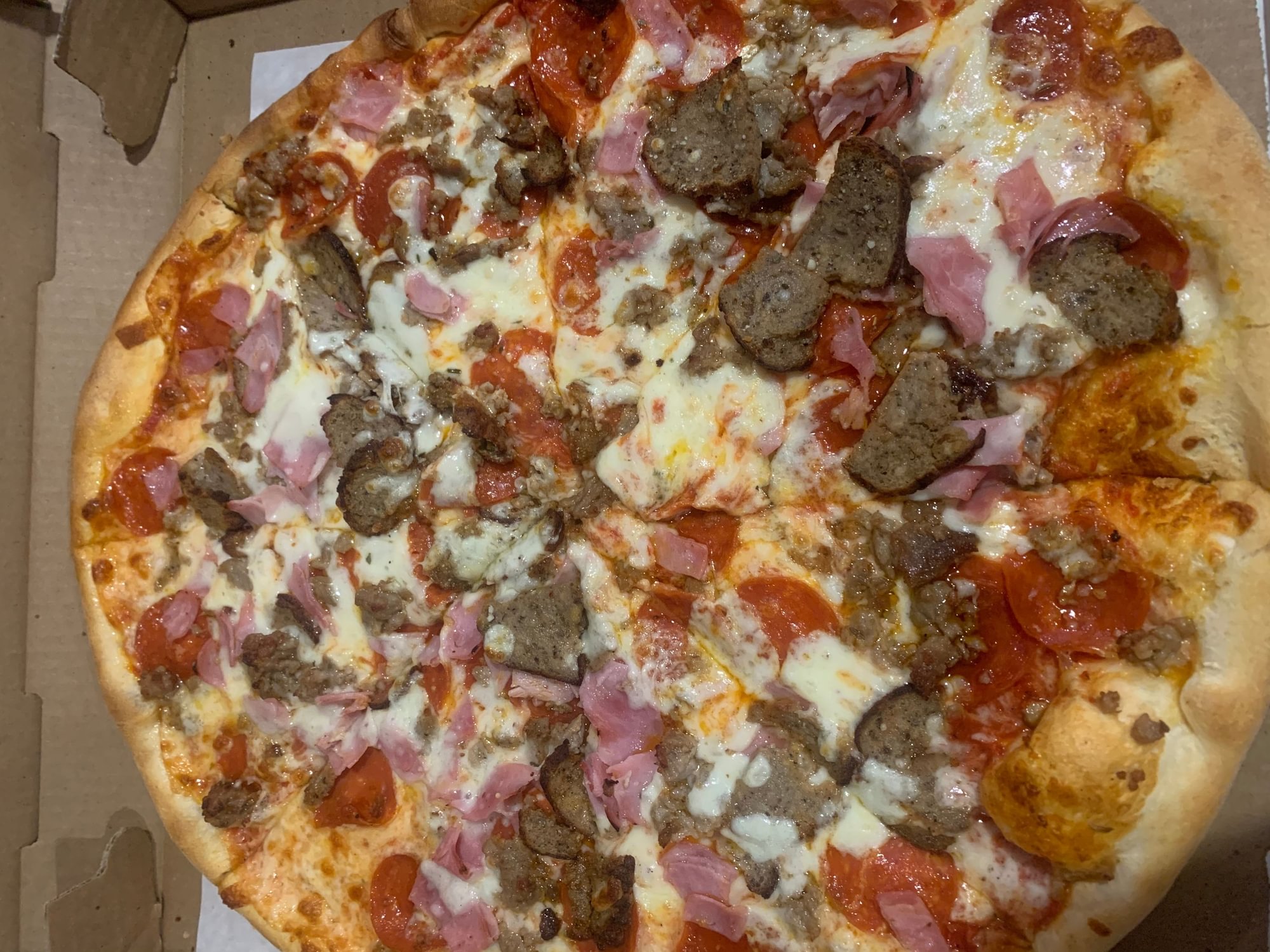 Meat Lovers Gourmet Pizza
