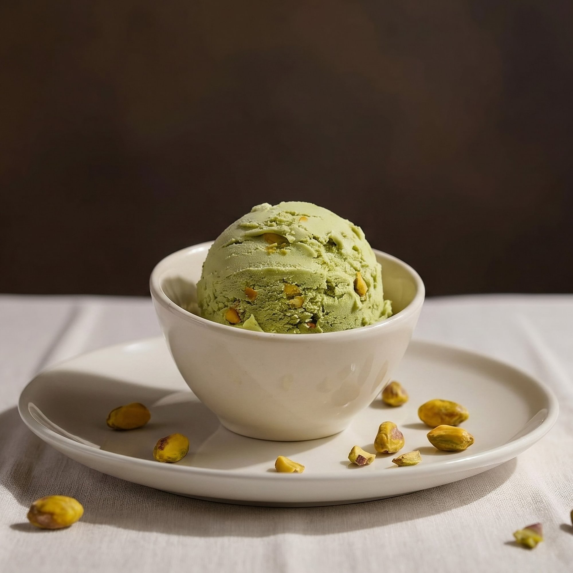 Pistachio ice cream