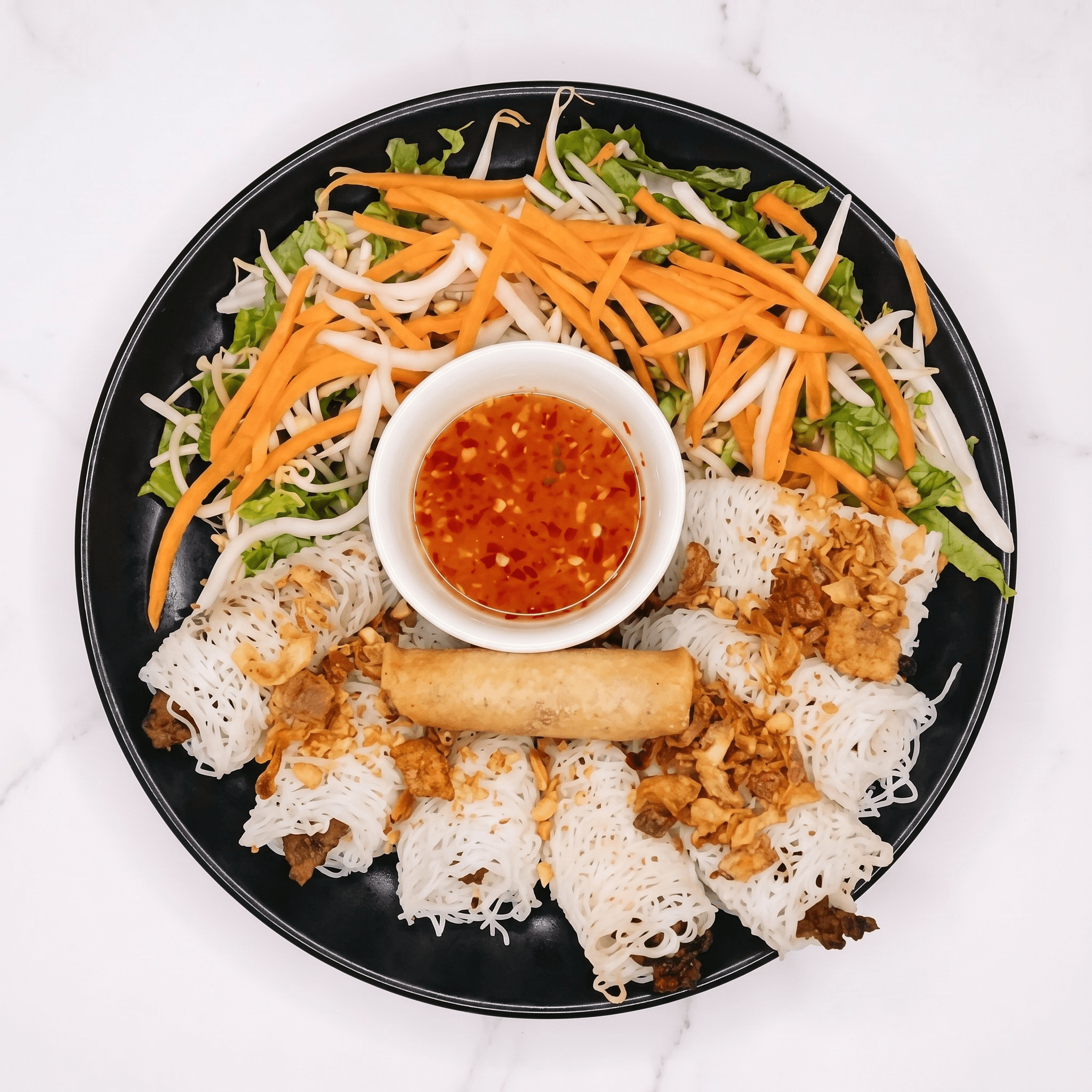 Fine-Vermicelli with Chargrilled Pork (Banh Hoi Thit Nuong)