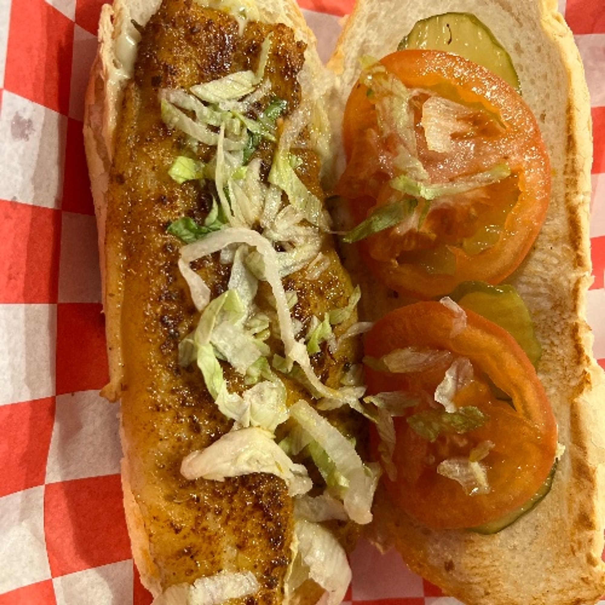 Fried Fish Po-Boy