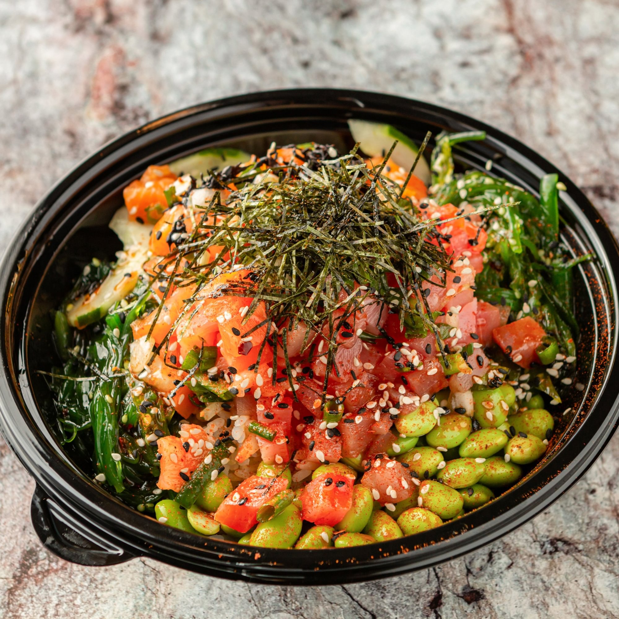 Spicy sesame bowl