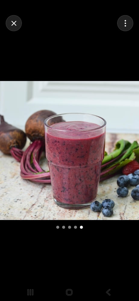 Rita Blueberry Beet Smoothie
