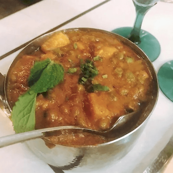 Matar Paneer