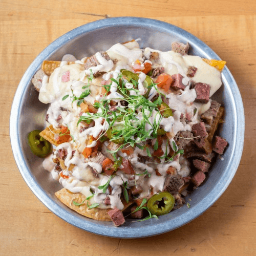 Beer Cheese Nachos
