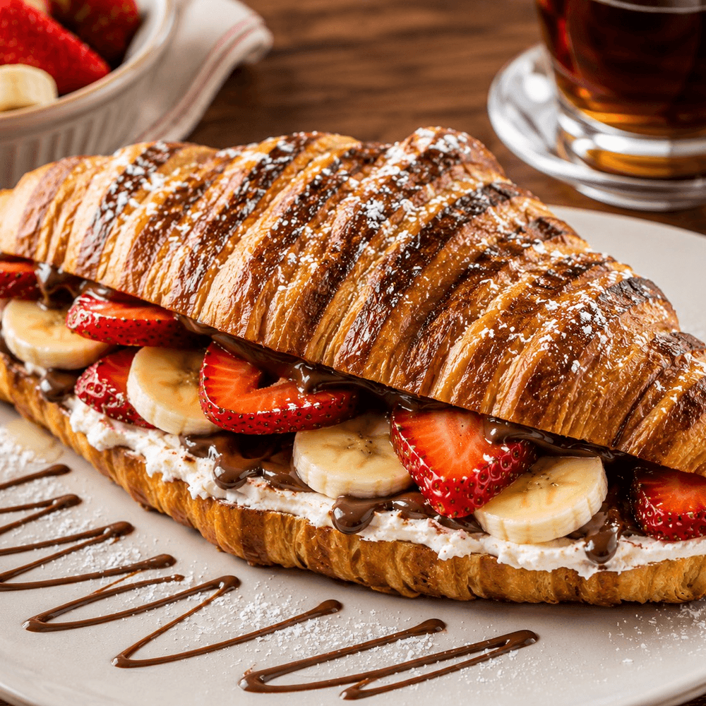 Sweet Croissant Panini