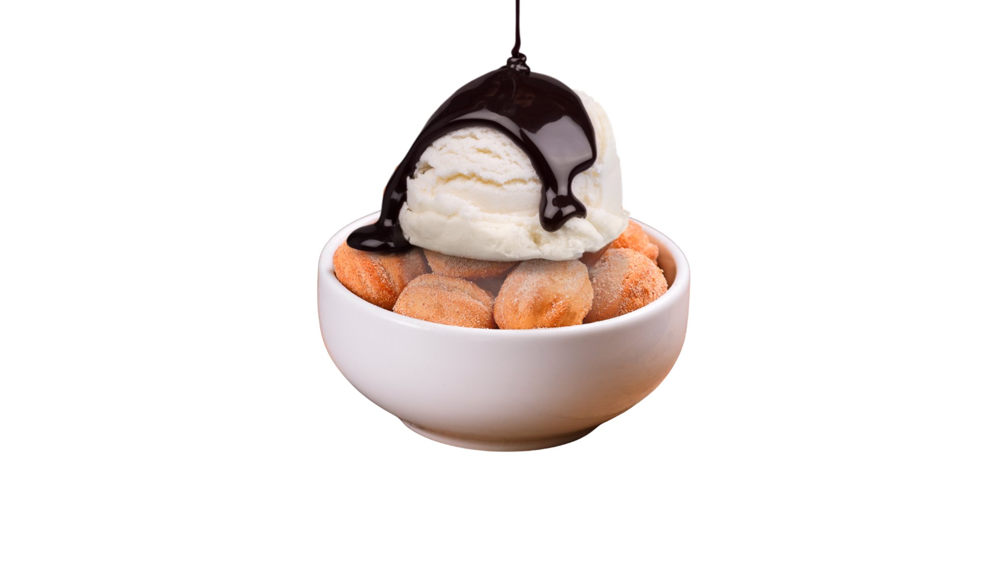 Churro Ice Cream Bites
