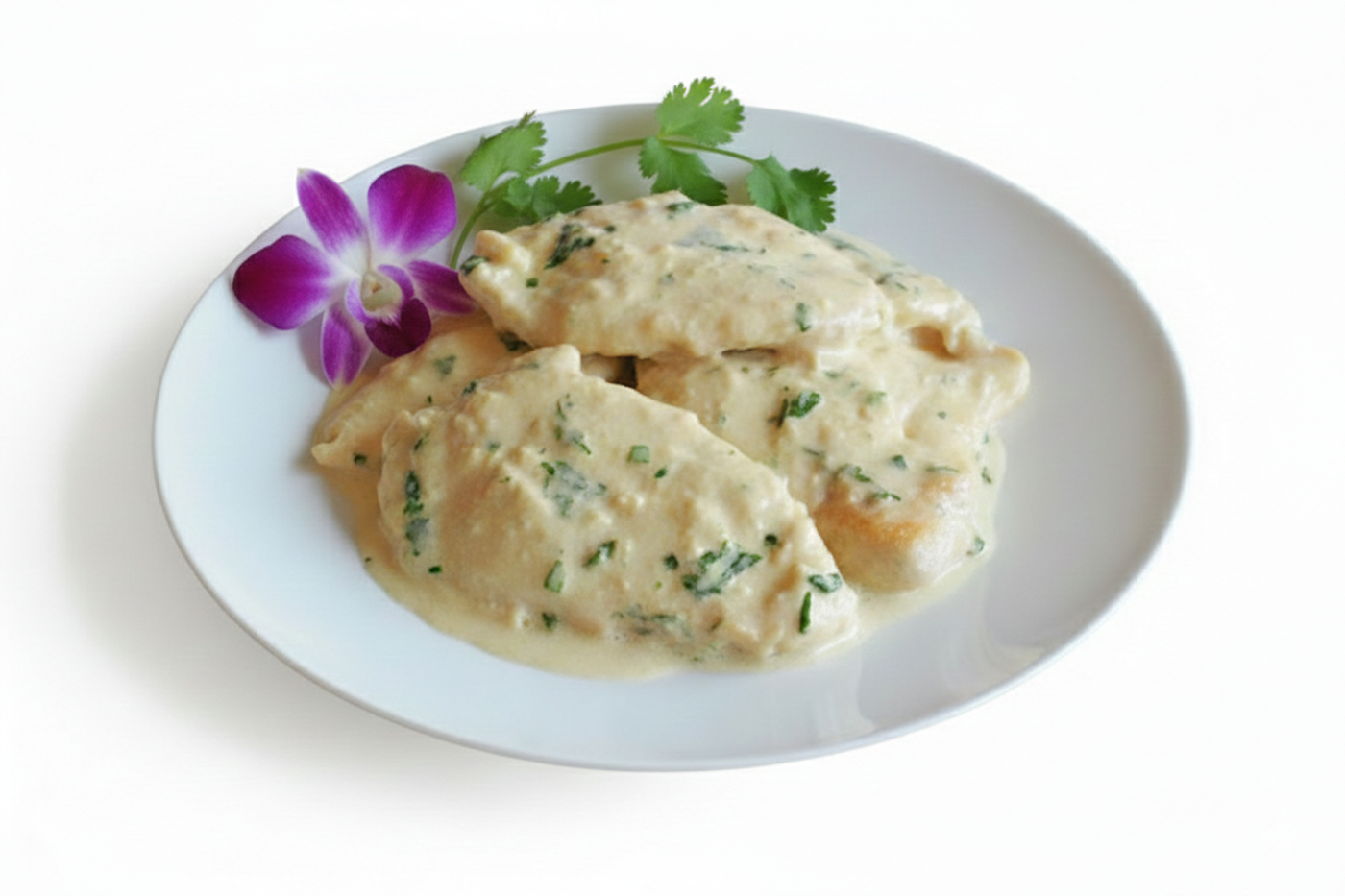 Pechuga a la Crema Alfredo Chicken Breast