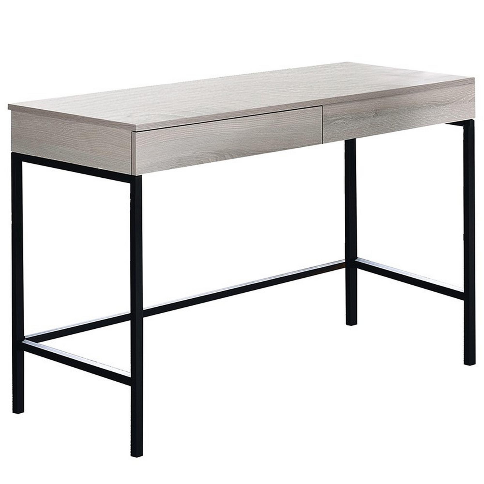 Wendral Writing Desk - Natural & Black