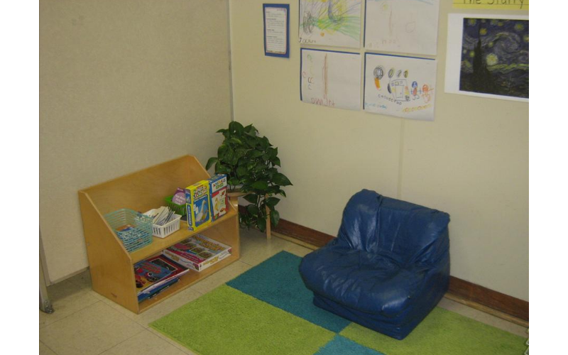 Prekindergarten Classroom Quiet Area