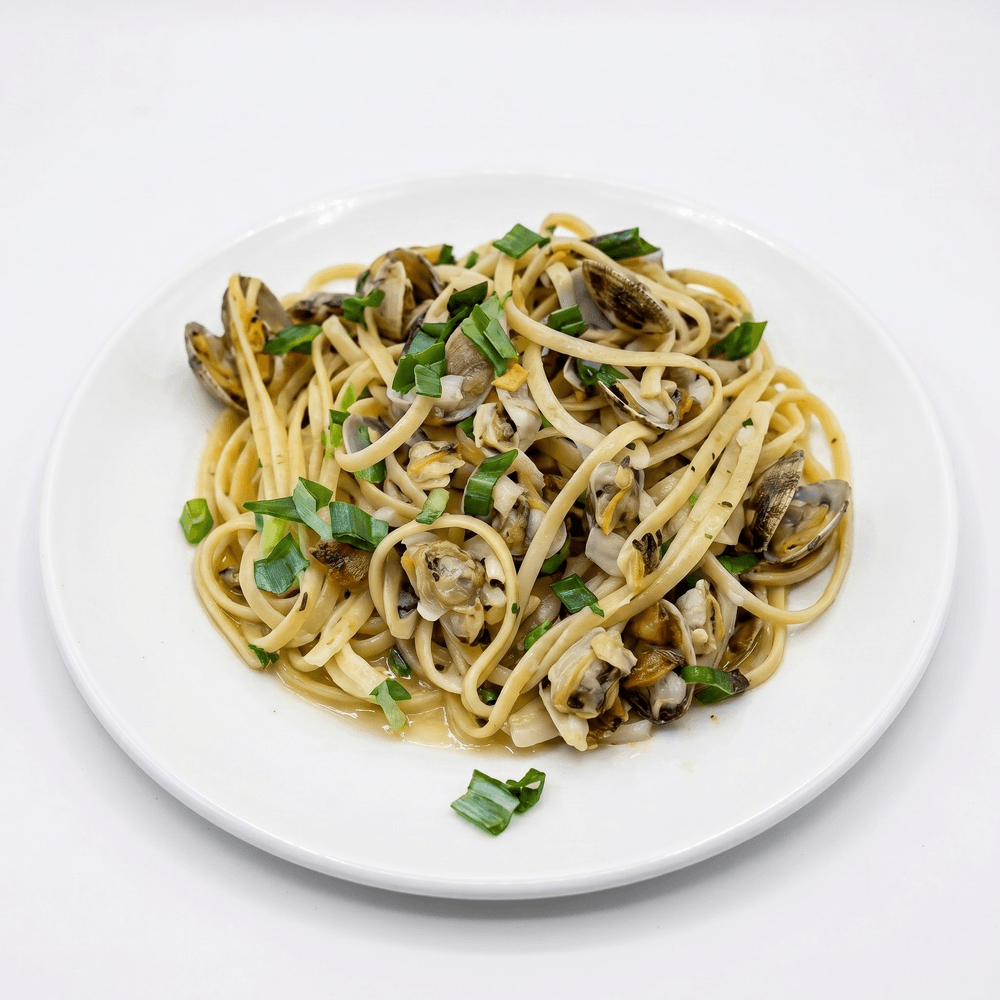 Pasta with Red Or White Clam Sauce