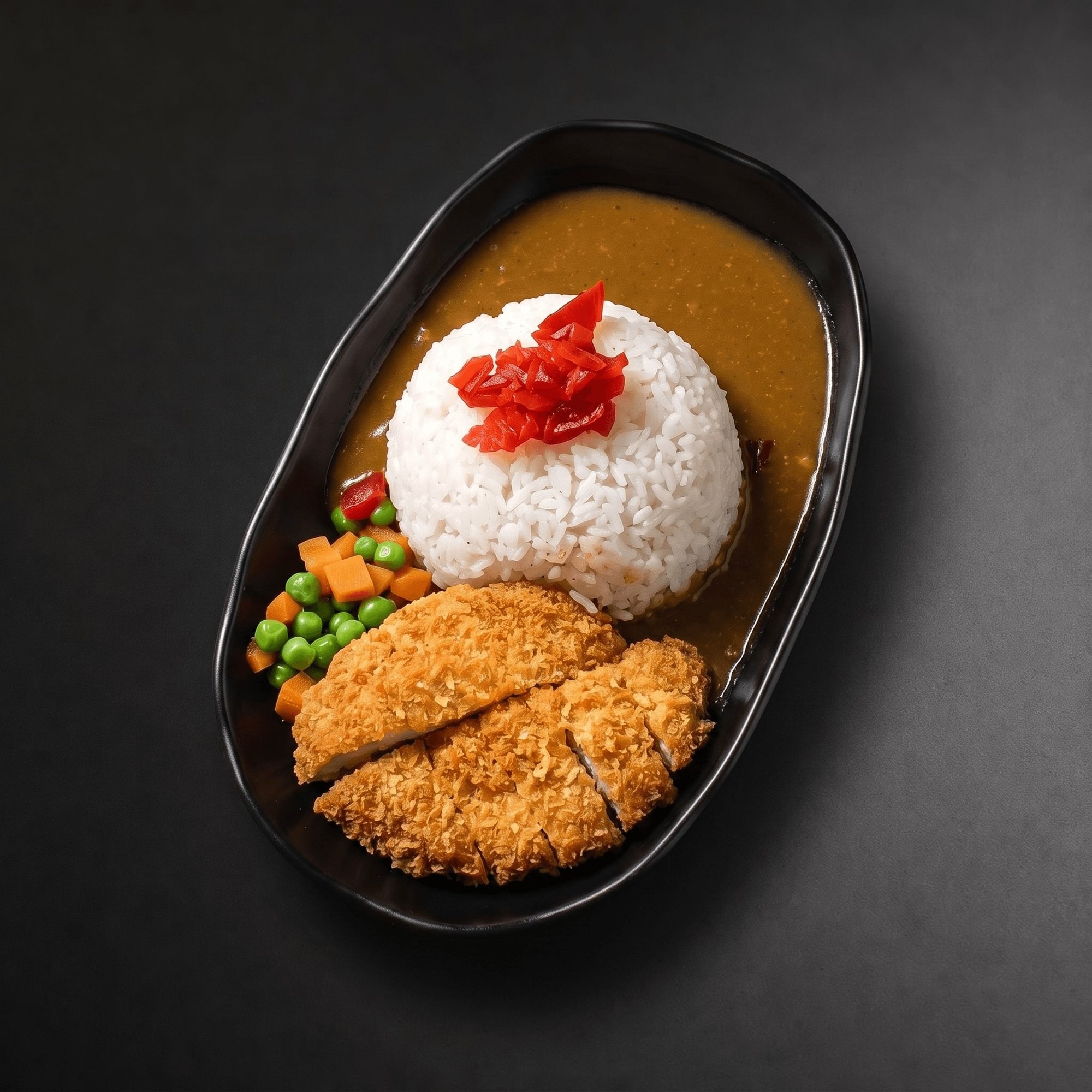 Veggie Korokke Curry Rice