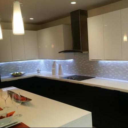 "Custom Kitchen Cabinets & Granite Counter Top, Quartz"