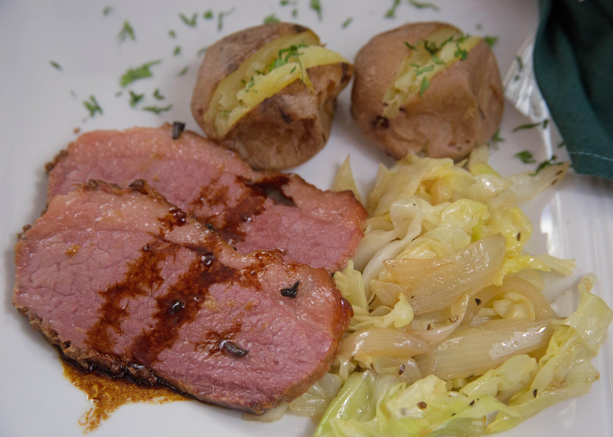 Blarney Beef and Cabbage