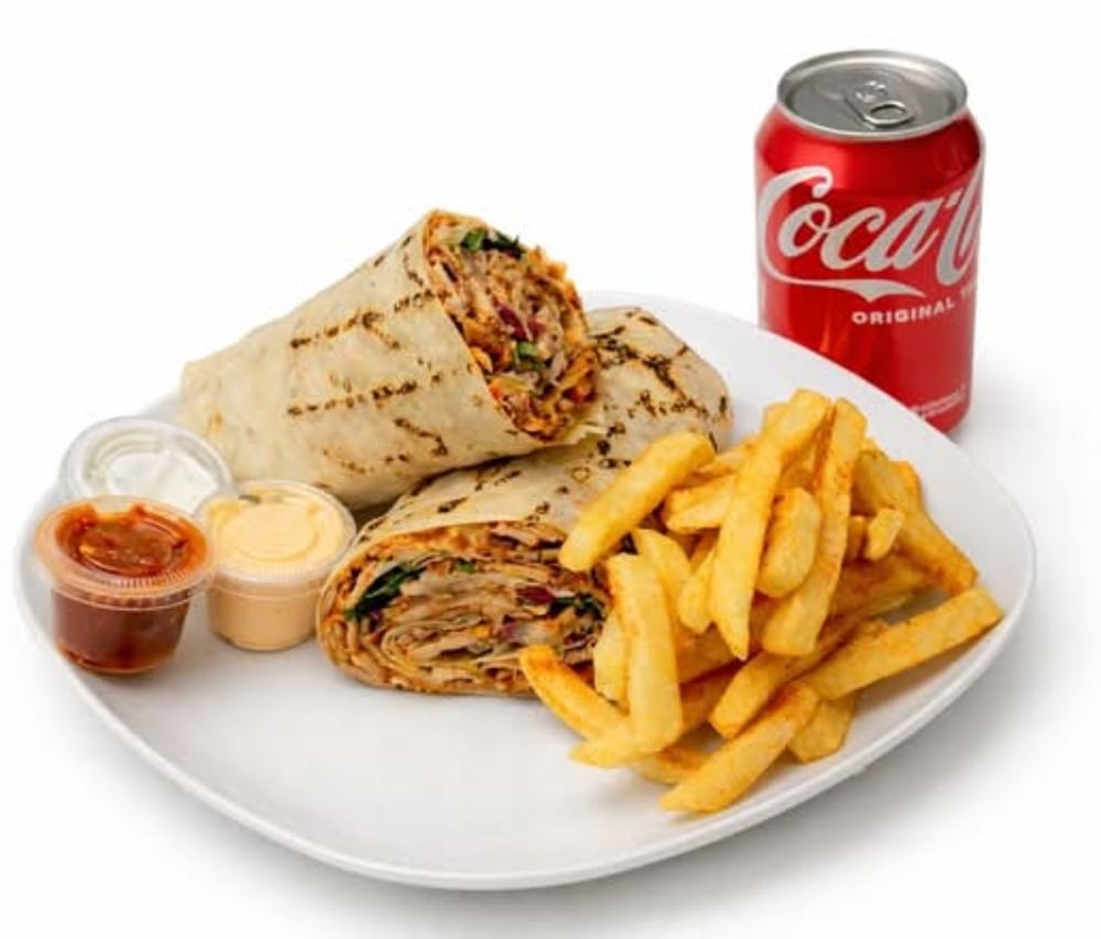 Chicken Wrap Combo
