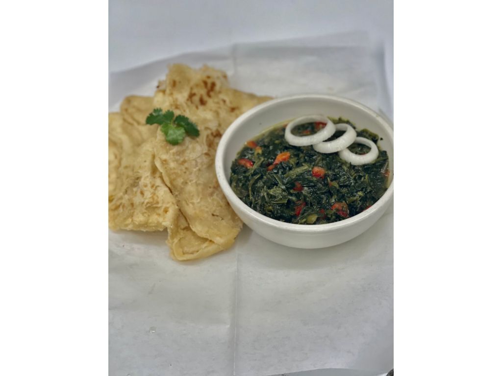 Roti w/Spinach