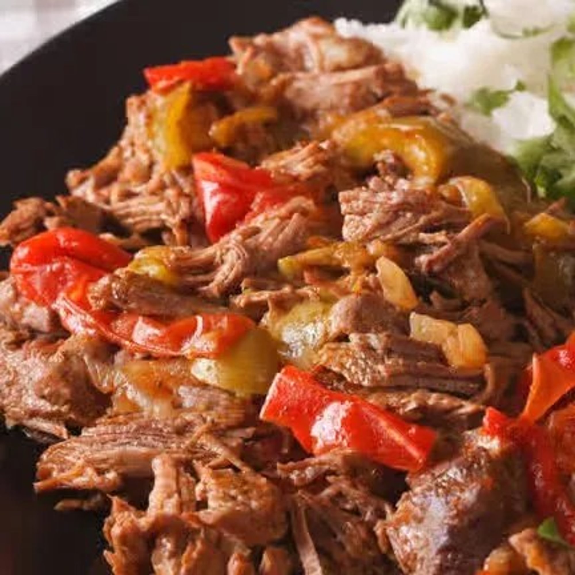Ropa vieja tray