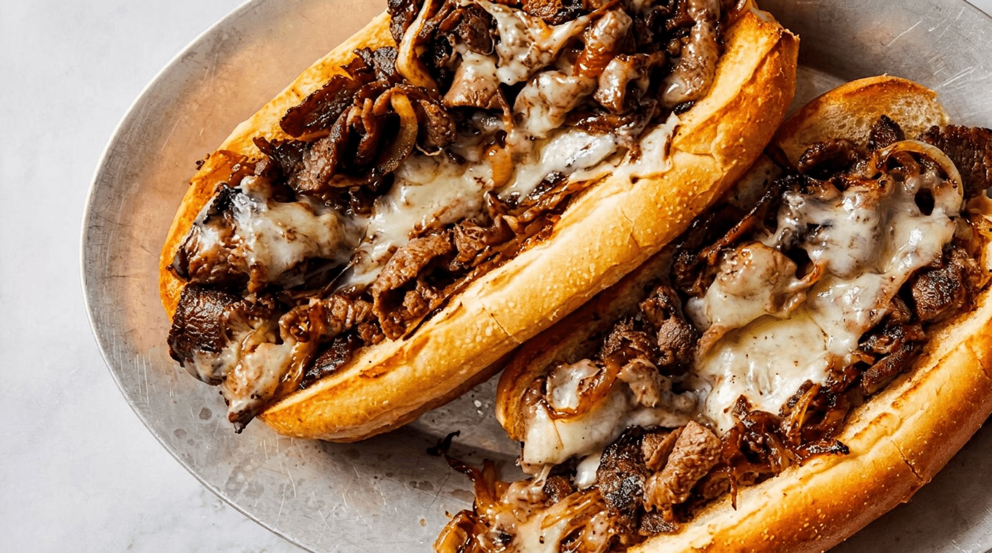 Ground Beef & Melted Cheese Sub