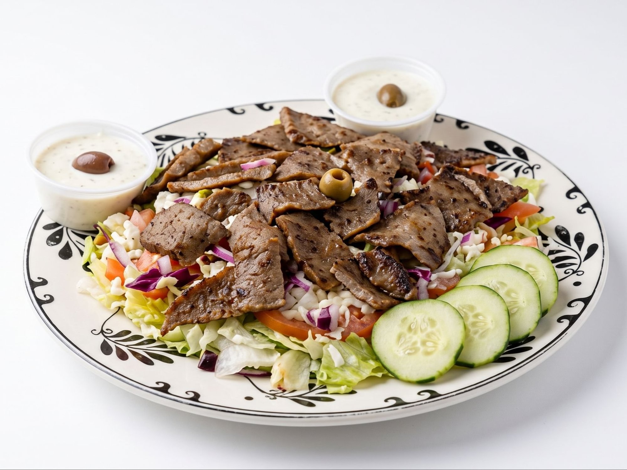 Small Gyro Salad