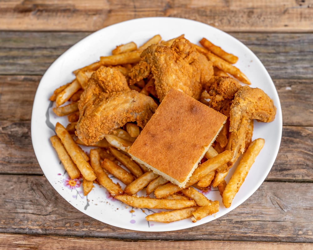 #3 3pc Wing Meal