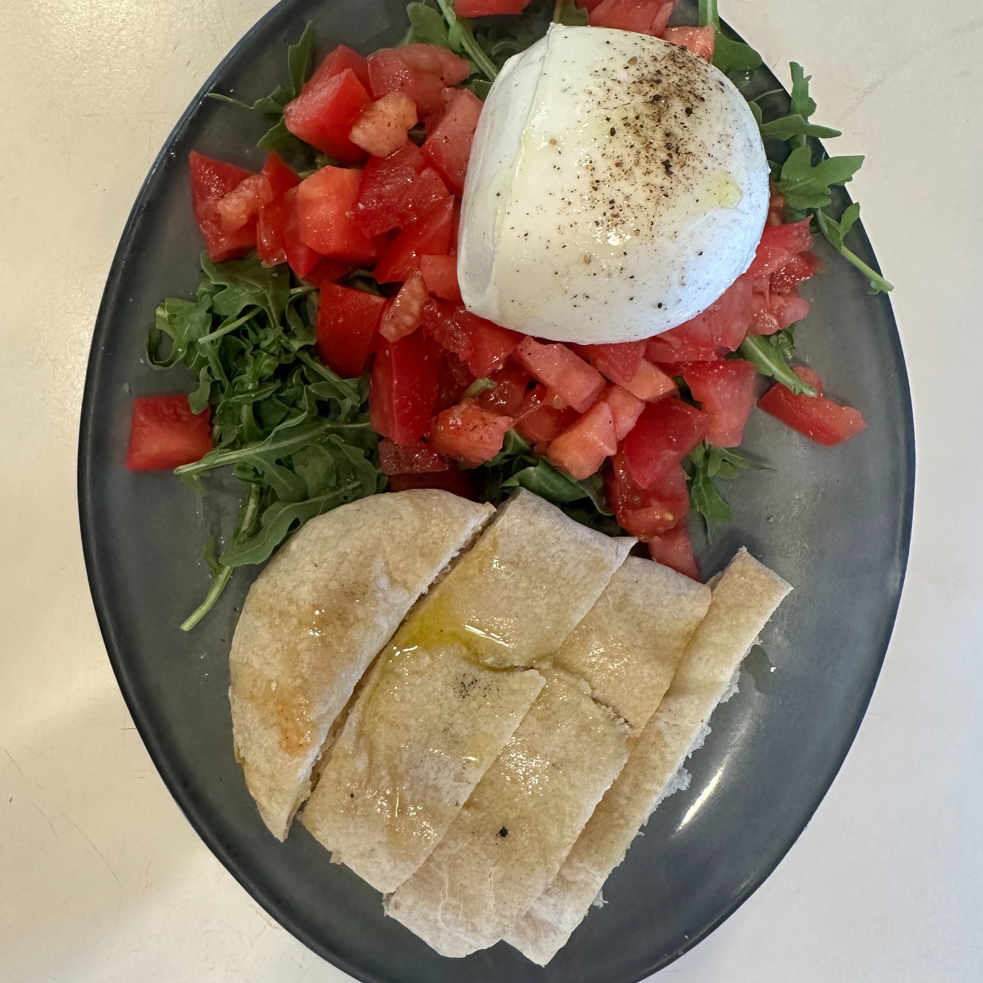 Fresh Mozzarella with Bread