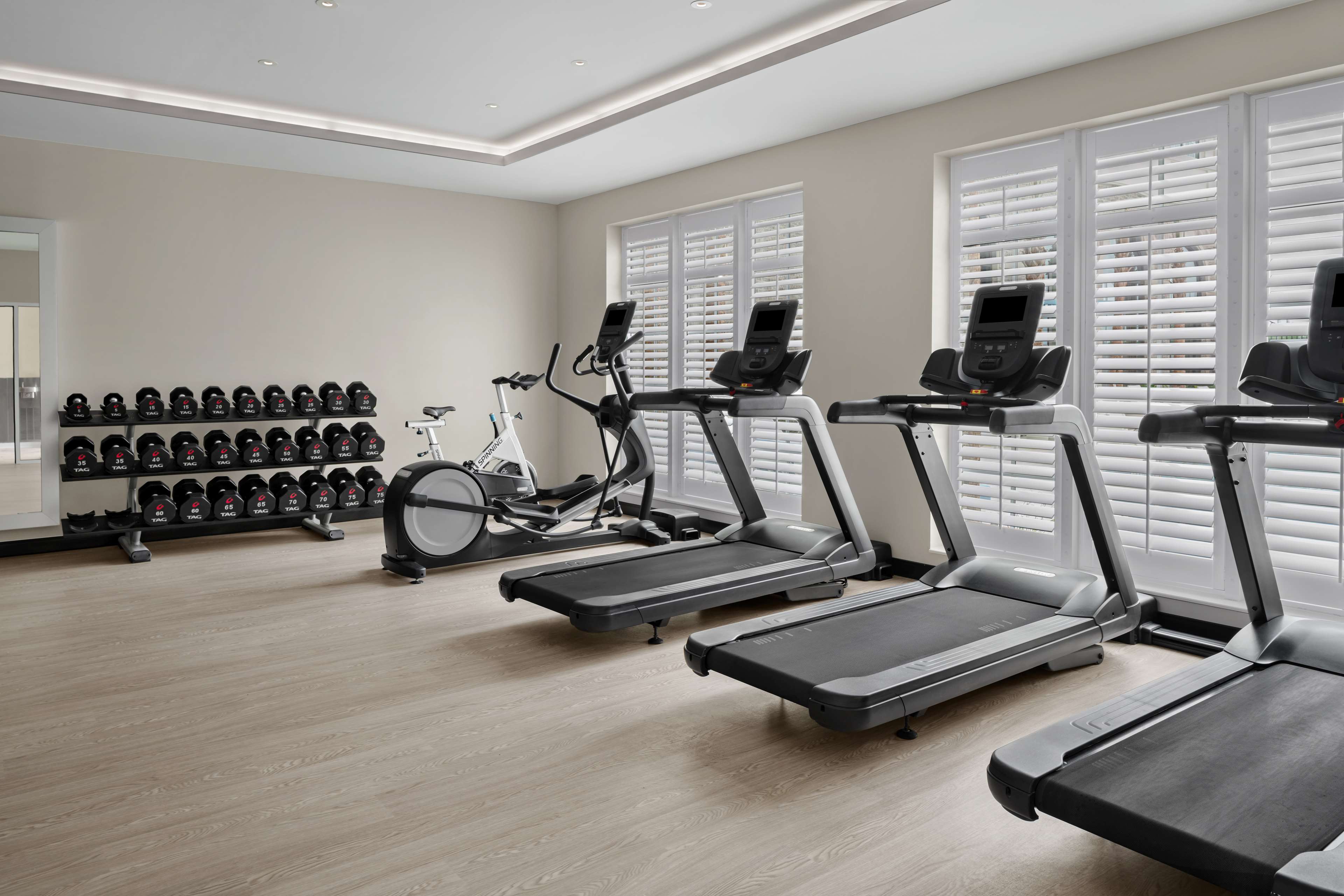 Health club  fitness center  gym